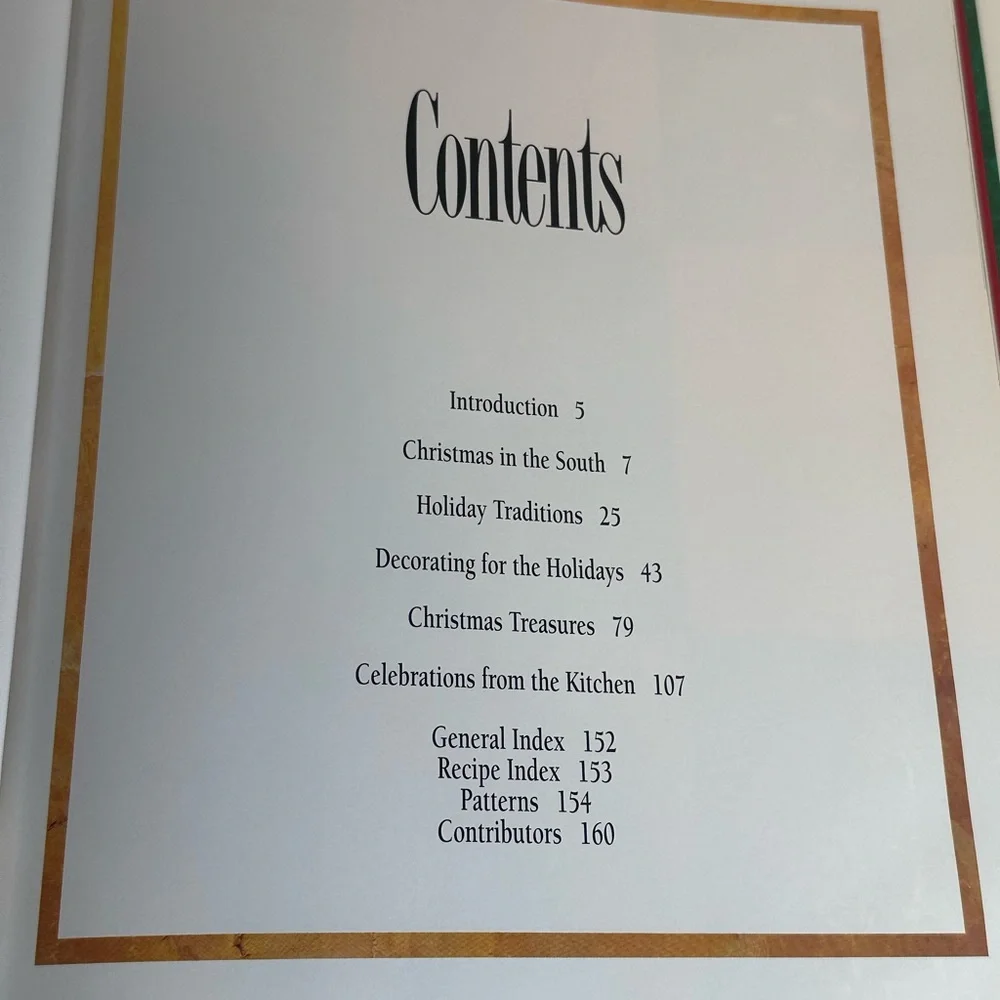 Christmas with Southern Living 1994‎ Hardcover Oxmoor House Vintage Holiday Book